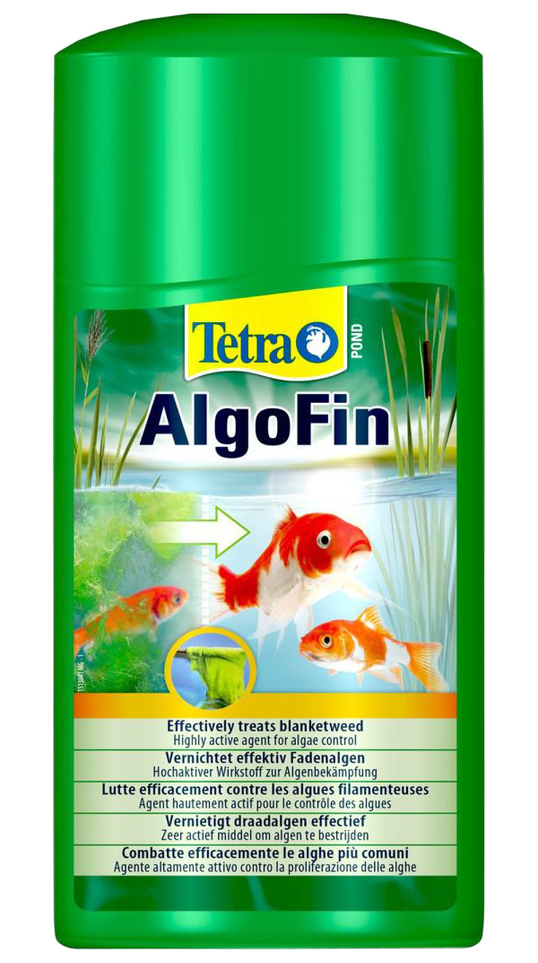 Средство против водорослей Tetra Pond AlgoFin для пруда, 1 л