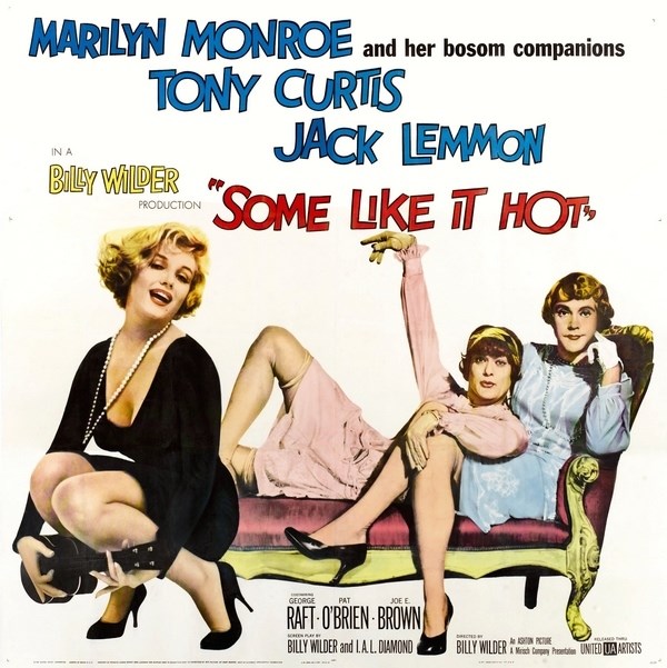 

Постер к фильму "В джазе только девушки" (Some Like It Hot) A3