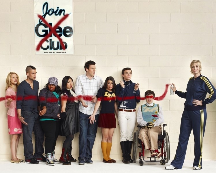 

Постер к сериалу "Лузеры" (Glee) A4