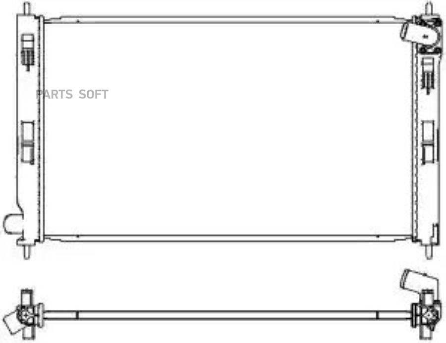 

Радиатор Sakura 33218503