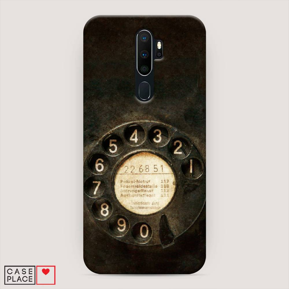

Пластиковый чехол "Старинный телефон" на Oppo A9 (2020), 251920-4