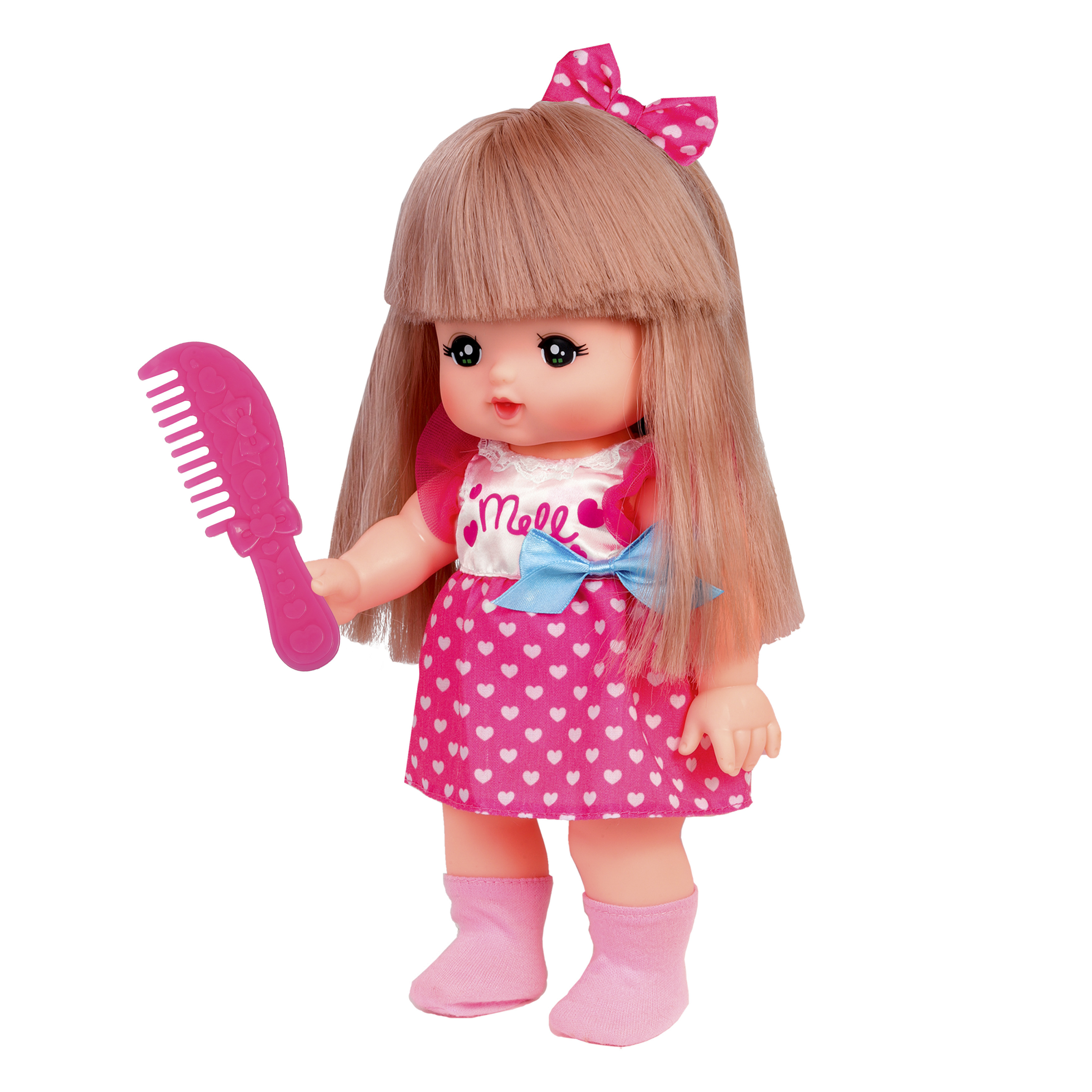 Игровой набор с куклой Kawaii Mell Милая Мелл Модница, 26 см, меняет цвет волос милая девочка