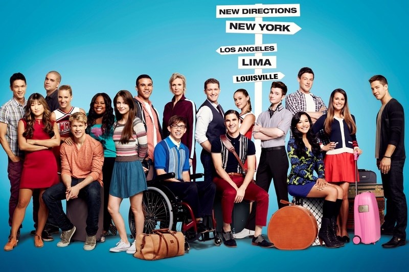 

Постер к сериалу "Лузеры" (Glee) A4