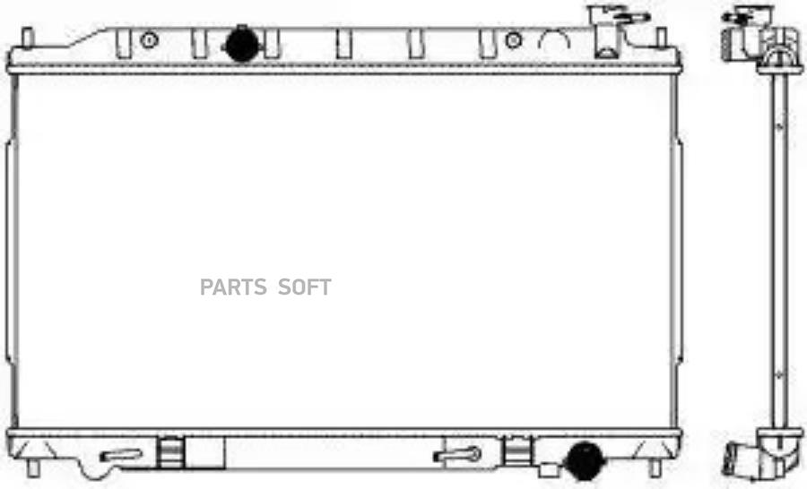 

Радиатор Основной Sakura 33411068