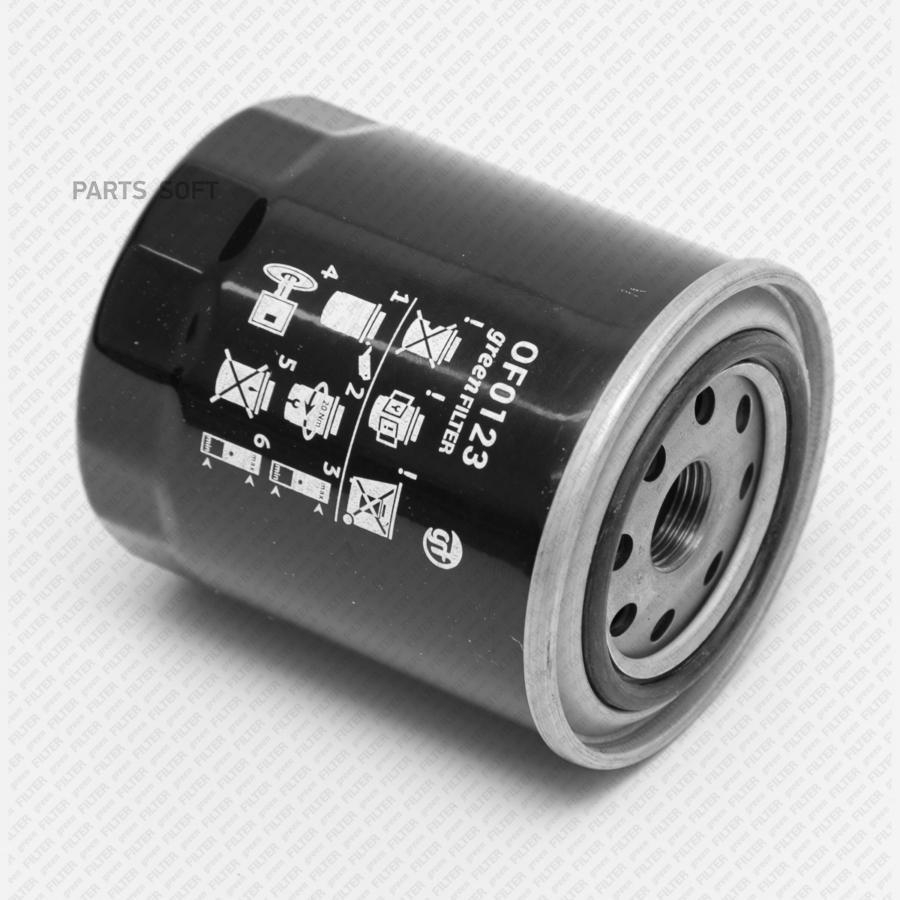 

Фильтр масляный FORD NISSAN SUBARU GREEN FILTER OF0123