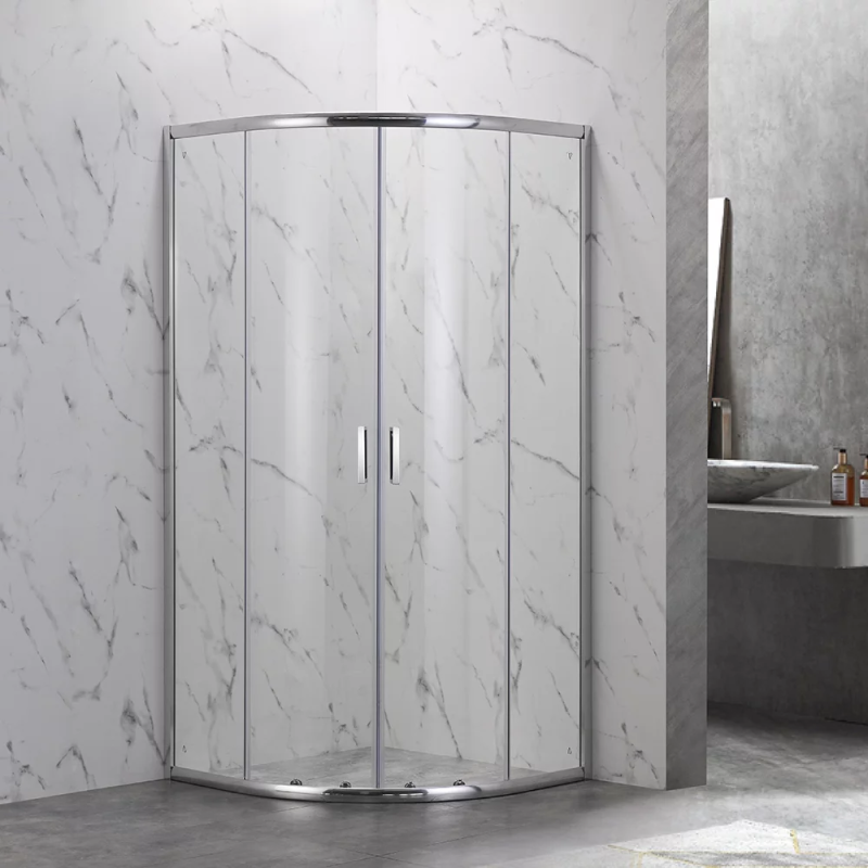

Душевой уголок Veconi Rovigo RV-202 90x90x190, профиль хром, стекло прозрачное