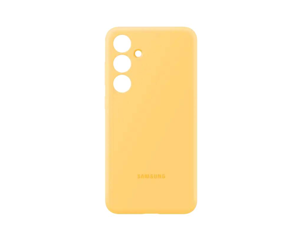 Чехол Samsung Silicone Case S24+ Yellow