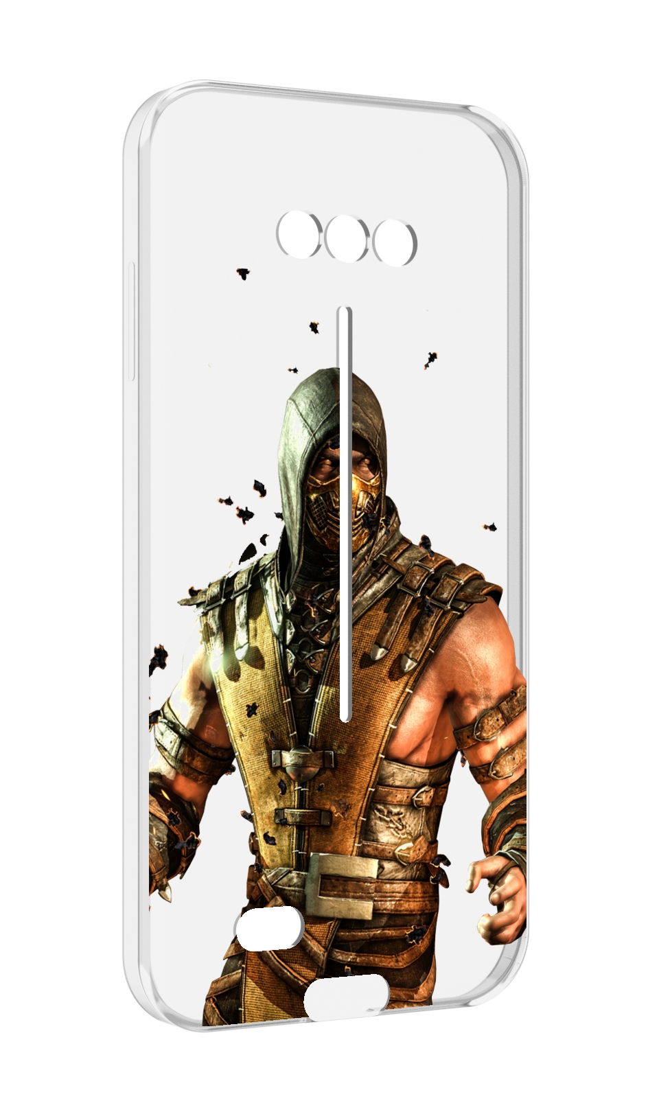 

Чехол MyPads Mortal Kombat scorpion для Doogee S41/S41 Pro противоударный, Tocco