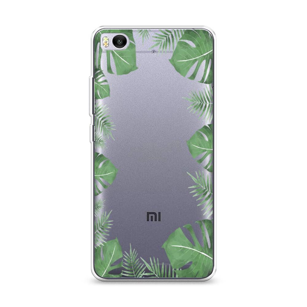 

Чехол Awog на Xiaomi Mi 5S "Листья папоротника рамка", Разноцветный, 30550-8