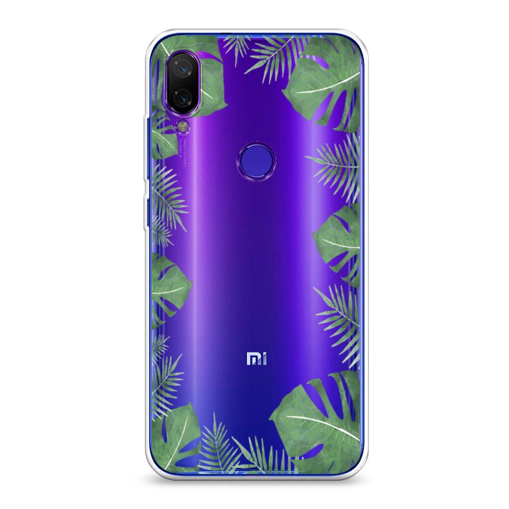 

Чехол Awog на Xiaomi Mi Play "Листья папоротника рамка", Разноцветный, 35350-8