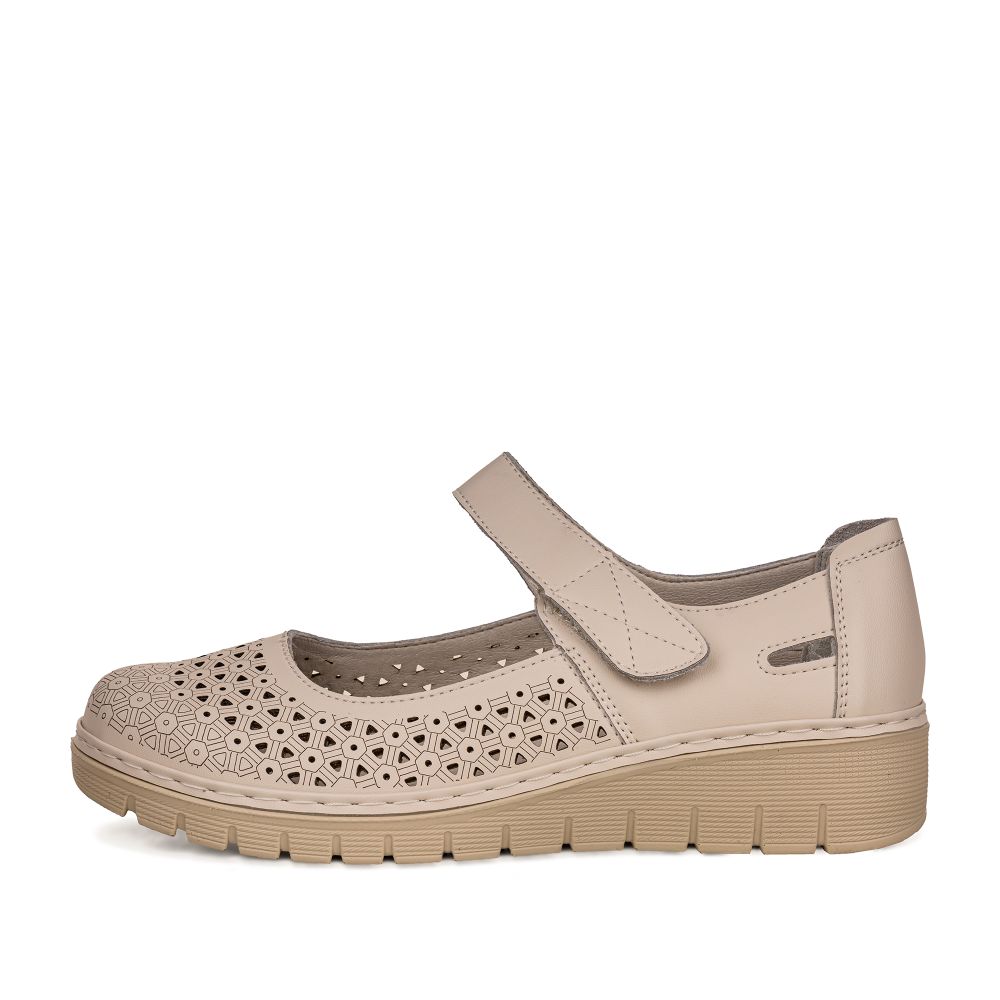 

Туфли женские Marisetta 245-31WK-862VS бежевые 40 RU, Бежевый, 245-31WK-862VS