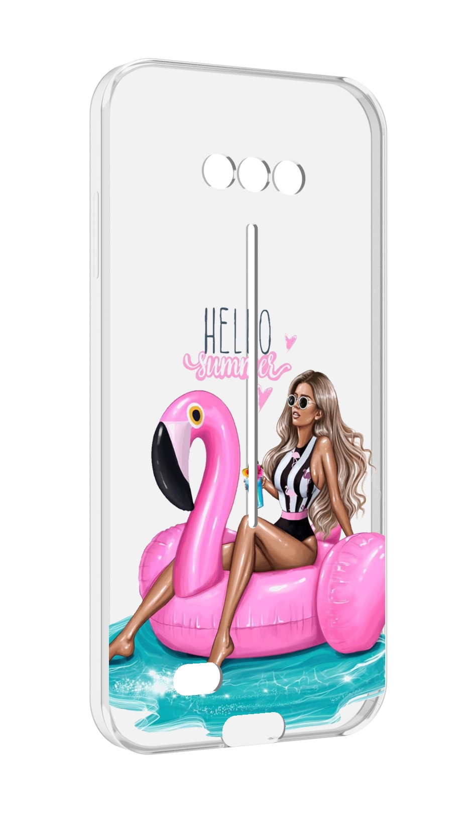 

Чехол MyPads Hello-summer для Doogee S41/S41 Pro противоударный, Tocco