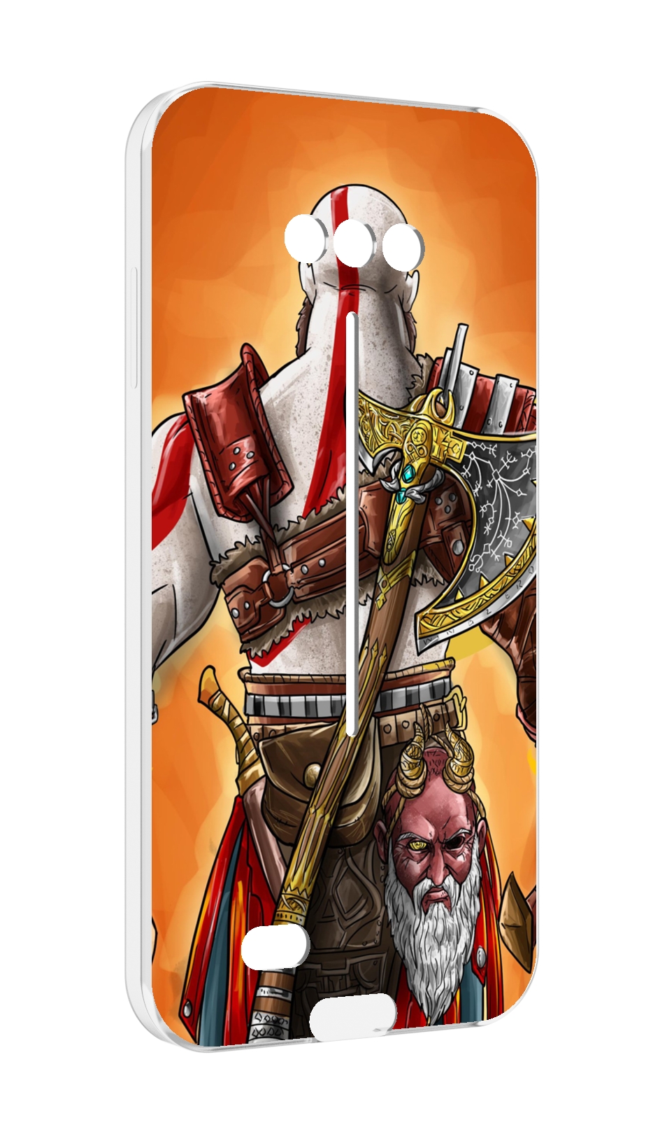 

Чехол MyPads God of War для Doogee S41/S41 Pro противоударный, Tocco