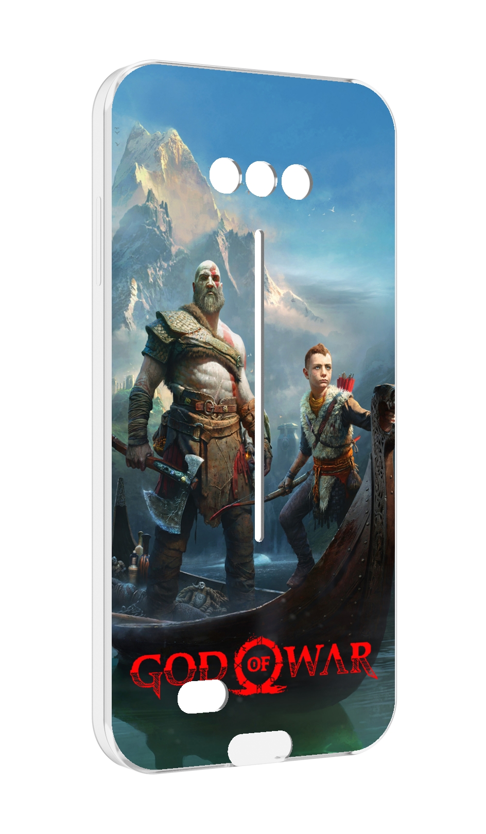 

Чехол MyPads God Of War Кратос Атрей для Doogee S41/S41 Pro противоударный, Tocco