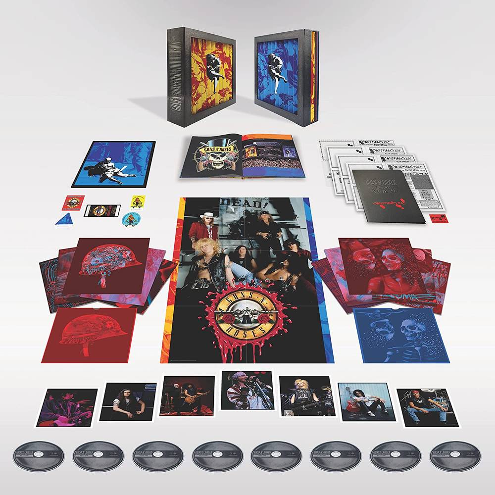 Guns N Roses Use Your Illusion Remastered Super Deluxe Edition Box Set (7CD) + Blu-ray