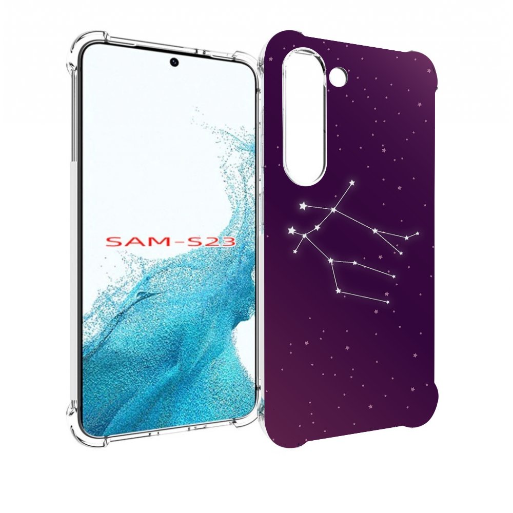 

Чехол MyPads знак-зодиака-близнецы-4 для Samsung Galaxy S23, Прозрачный, Tocco