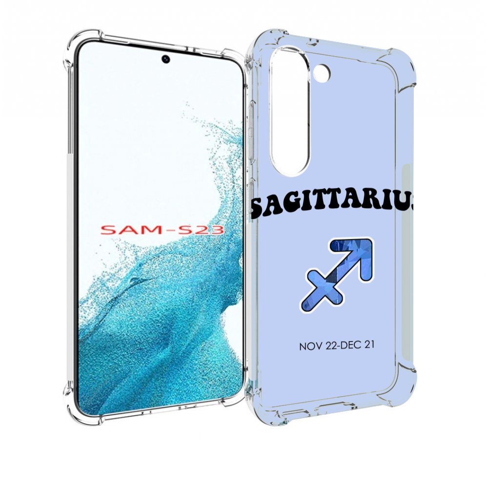 

Чехол MyPads знак зодиака стрелец 1 для Samsung Galaxy S23, Прозрачный, Tocco