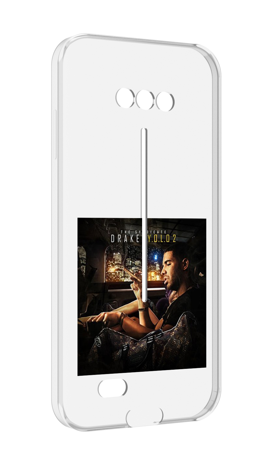 

Чехол MyPads Drake - You Only Live Once 2 для Doogee S41/S41 Pro противоударный, Tocco