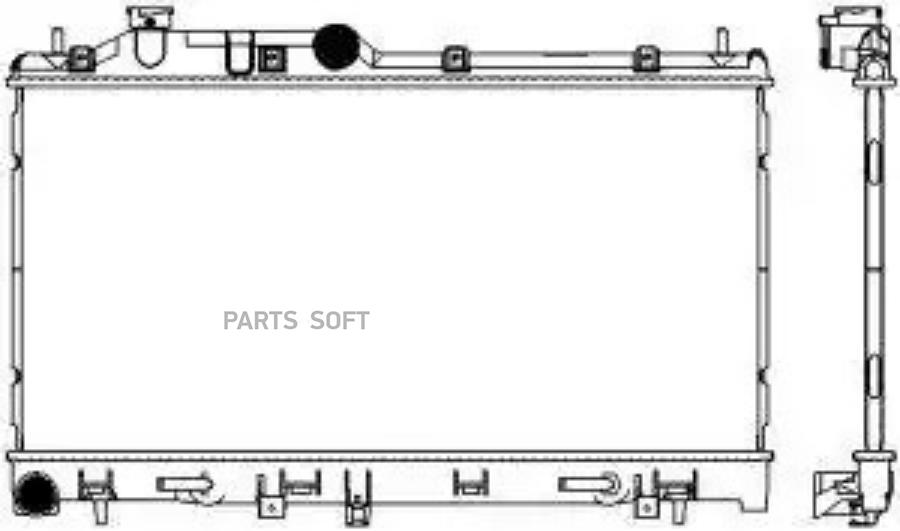 

Радиатор Sakura 34211029