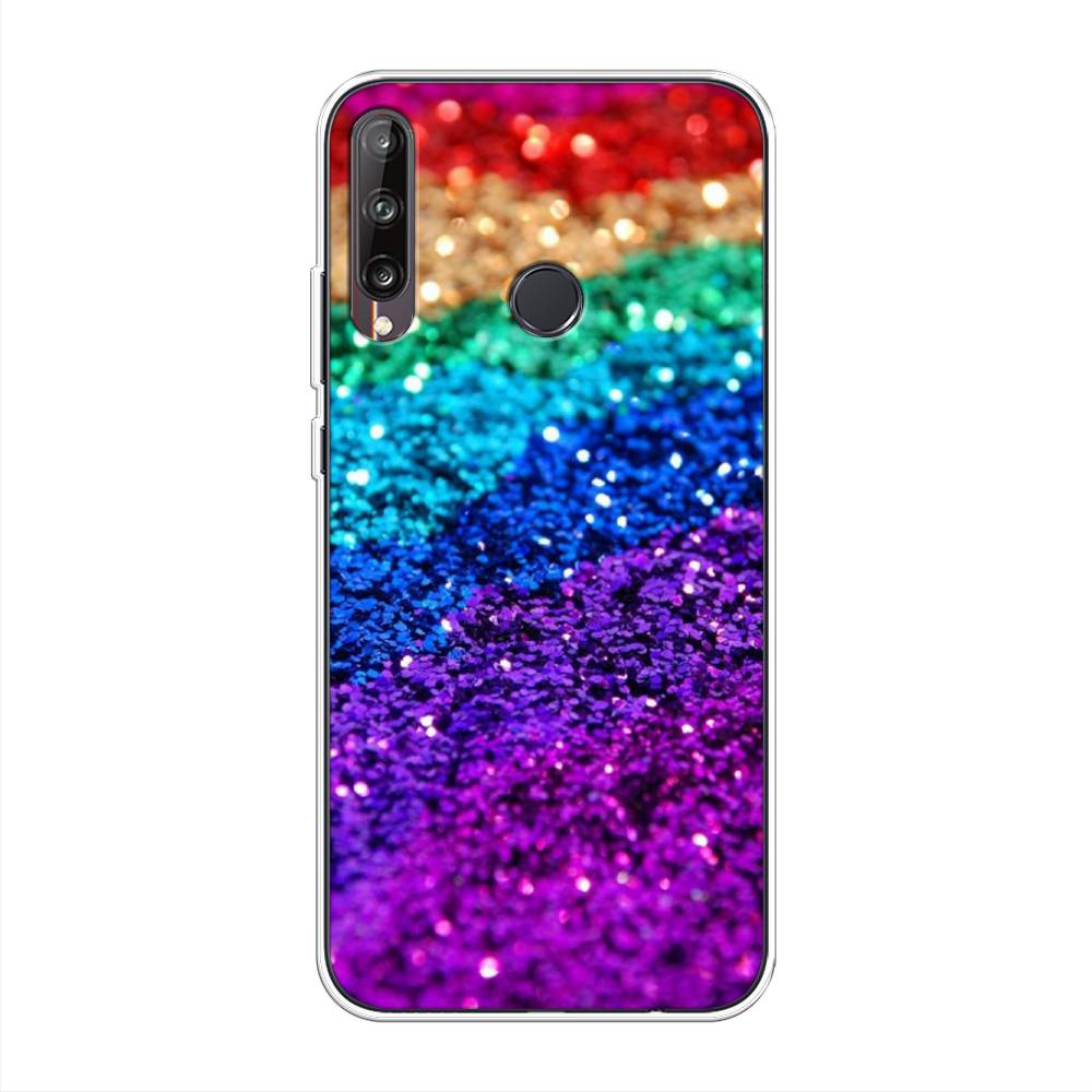 

Чехол Awog на Huawei Y7p "Блестящая радуга рисунок", Разноцветный, 6103350-3
