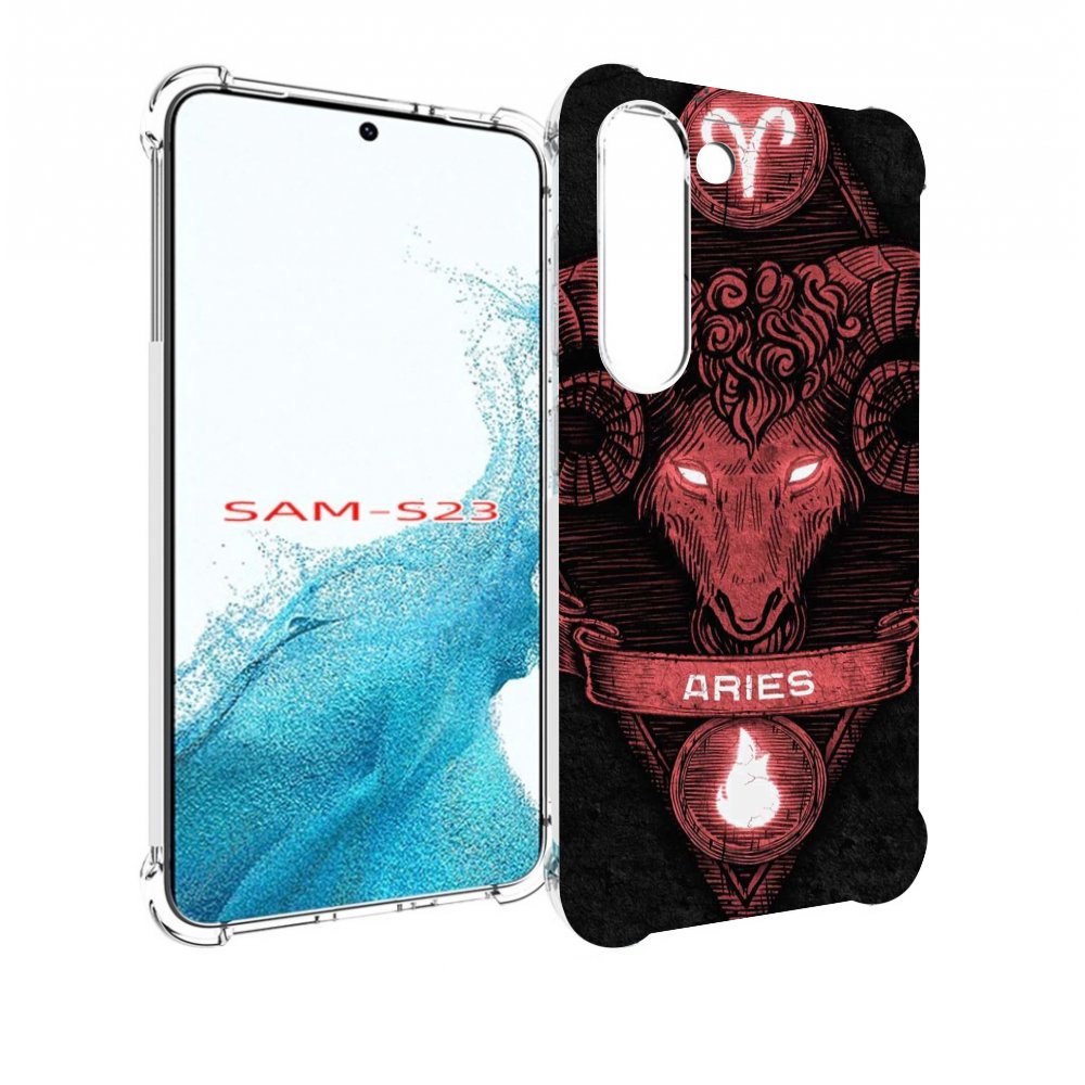 

Чехол MyPads знак зодиака овен 6 для Samsung Galaxy S23, Прозрачный, Tocco