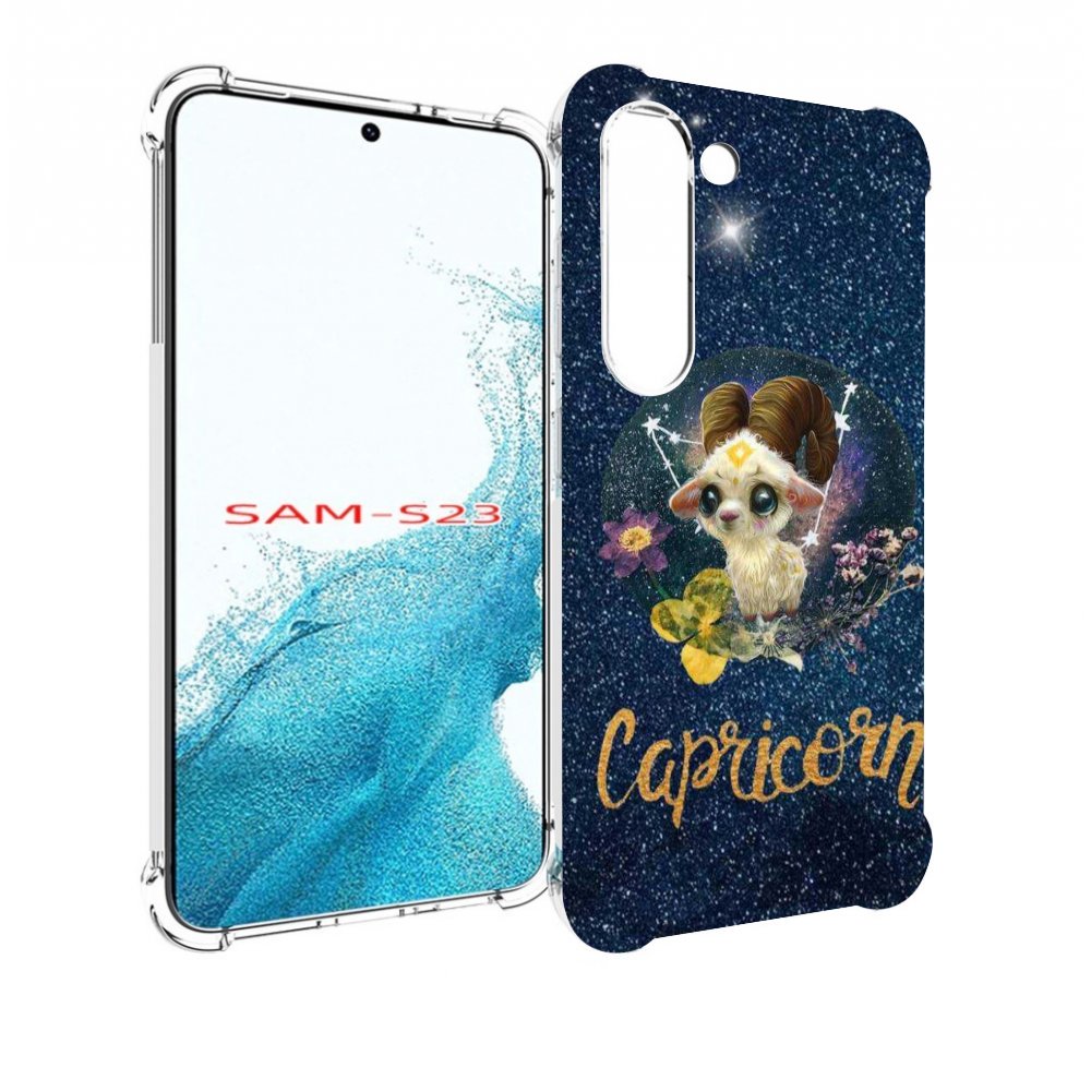 

Чехол MyPads знак зодиака козерог 3 для Samsung Galaxy S23, Прозрачный, Tocco