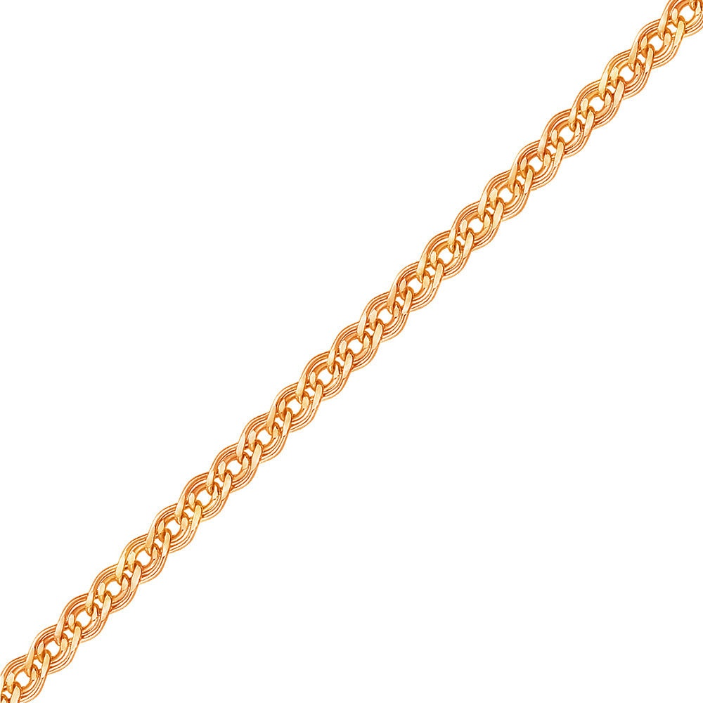 

Цепочка из красного золота 55 см 585Gold 504003228, Золотистый, 504003228