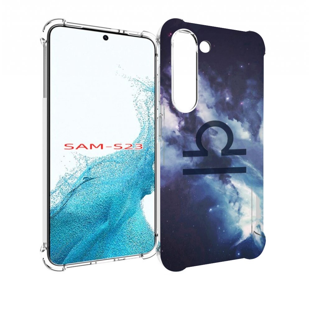 

Чехол MyPads знак зодиака весы 5 для Samsung Galaxy S23, Прозрачный, Tocco