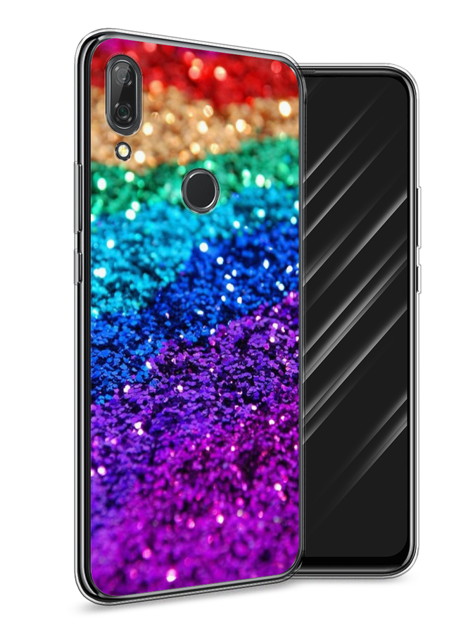 

Чехол Awog на Huawei P Smart Z "Блестящая радуга рисунок", Разноцветный, 69450-3