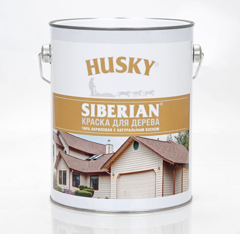 

Краска акриловая для дерева husky siberian база a 2,7л