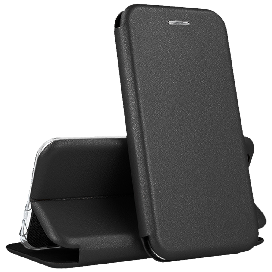 

Чехол книжка Qvatra для Poco X3 Pro черный, для Poco X3 Pro черный