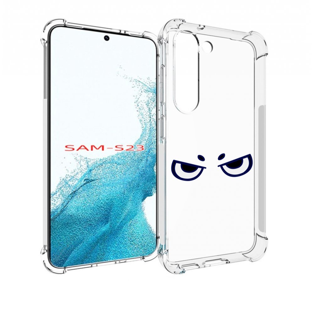 

Чехол MyPads злые-глазки для Samsung Galaxy S23, Прозрачный, Tocco