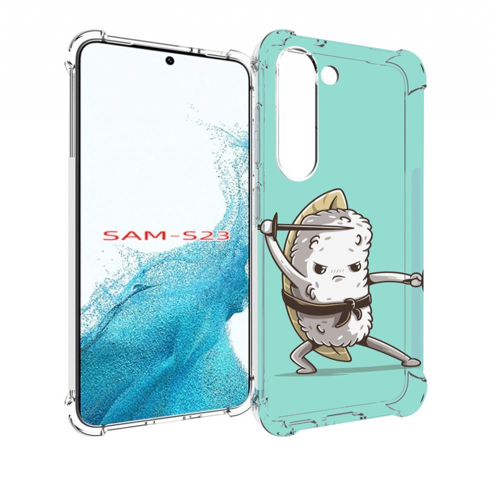 

Чехол MyPads злой суши детский для Samsung Galaxy S23, Прозрачный, Tocco