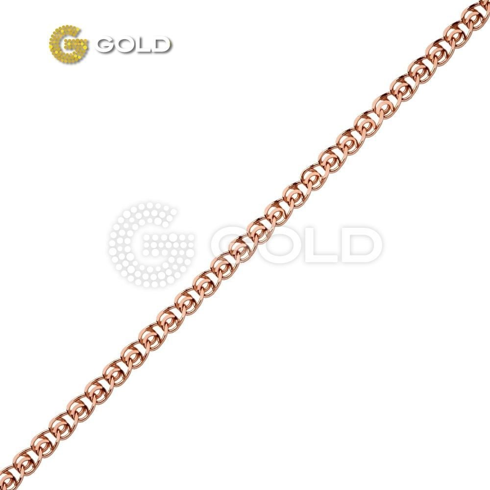 

Цепочка из красного золота 60 см 585Gold 504000203, Золотистый, 504000203