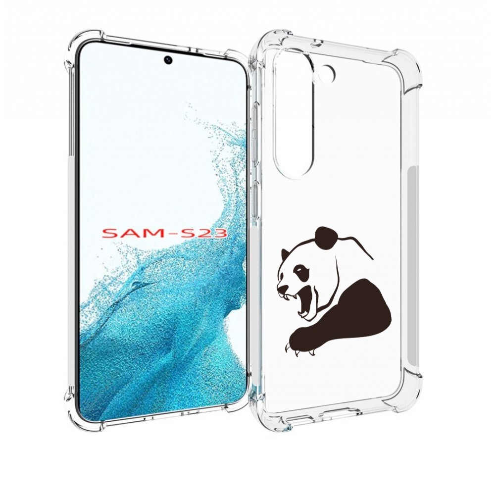 

Чехол MyPads злая-панда для Samsung Galaxy S23, Прозрачный, Tocco