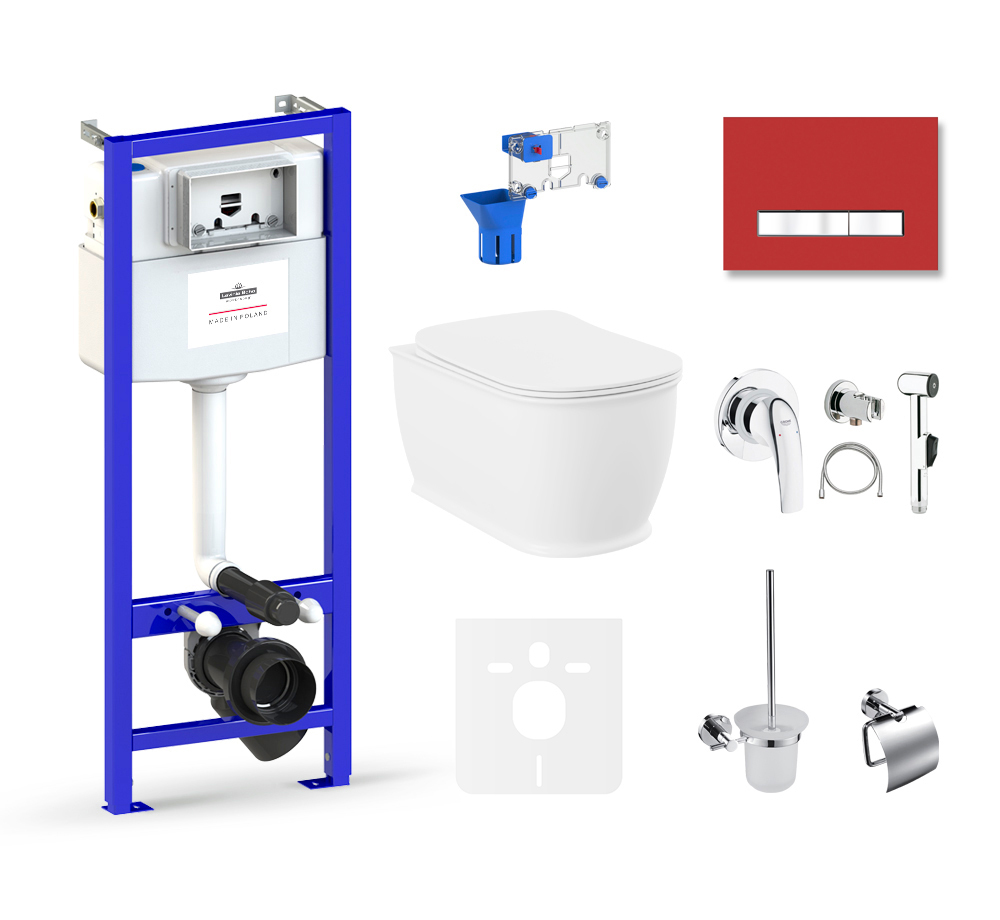 

Комплект 10 в 1 Lavinia Boho Bell Pro Rimless 75110485, премиум со стеклянной клавишей