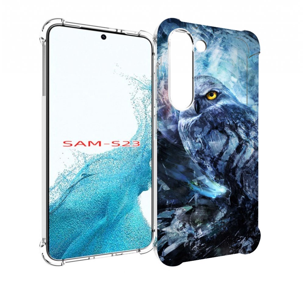 

Чехол MyPads замороженная-сова для Samsung Galaxy S23, Прозрачный, Tocco