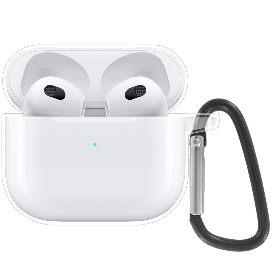 

Чехол Krutoff Clear Case для AirPods 3, Прозрачный