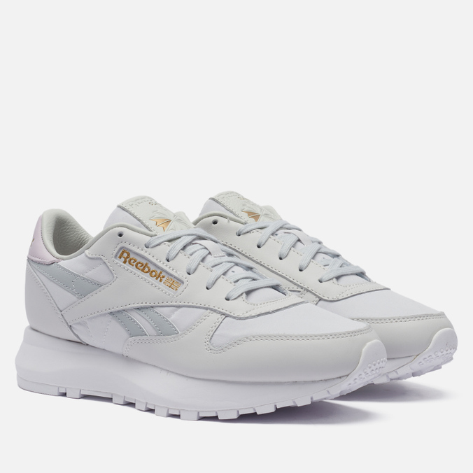 

Женские кроссовки Reebok Classic Leather SP серый, размер 39 EU, Classic Leather SP