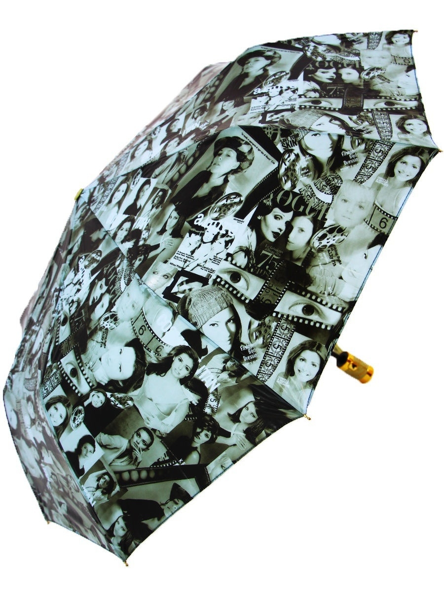 

Зонт женский Popular Umbrella 1630 бледно-голубой, 1630