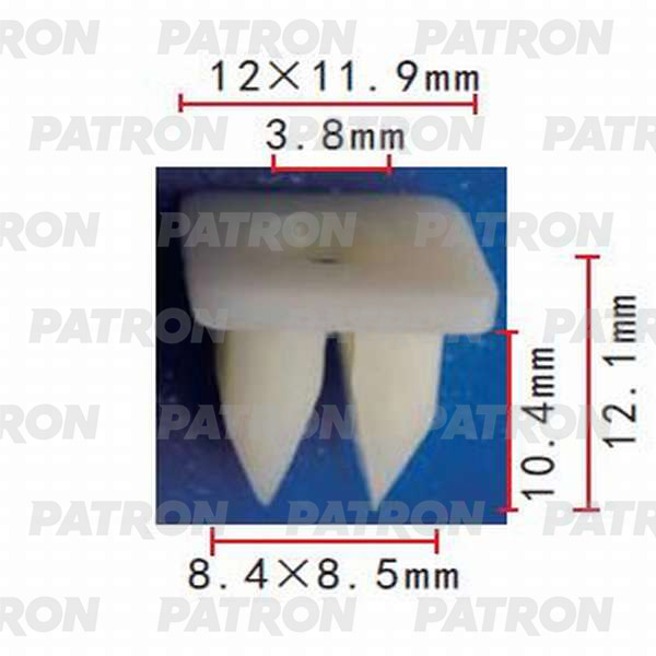 

PATRON 'P370345 Фиксатор пластиковый 10шт