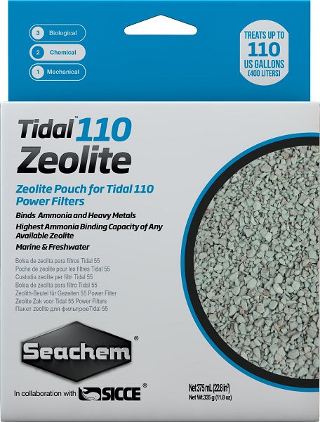 фото Цеолит seachem zeolite для рюкзачного фильтра seachem tidal 110