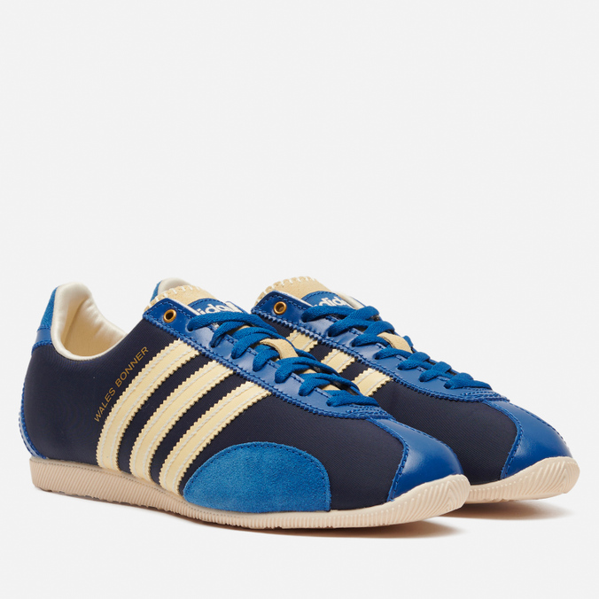 

Мужские кроссовки adidas Originals x Wales Bonner Japan синий, размер 46.5 EU, x Wales Bonner Japan