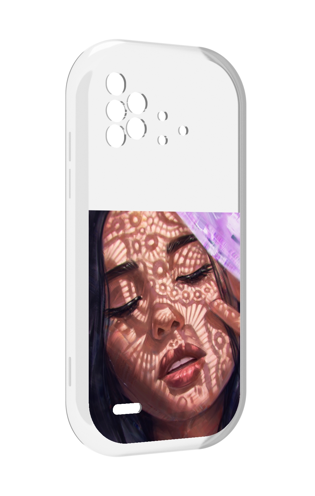 

Чехол MyPads девушка-под-кружевами женский для UMIDIGI Bison X10 / X10 Pro, Прозрачный, Tocco