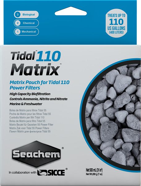 

Наполнитель Seachem Matrix для рюкзачного фильтра Seachem Tidal 110
