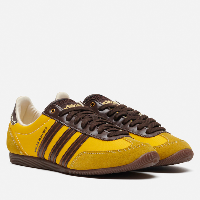 

Мужские кроссовки adidas Originals x Wales Bonner Japan жёлтый, размер 46.5 EU, x Wales Bonner Japan