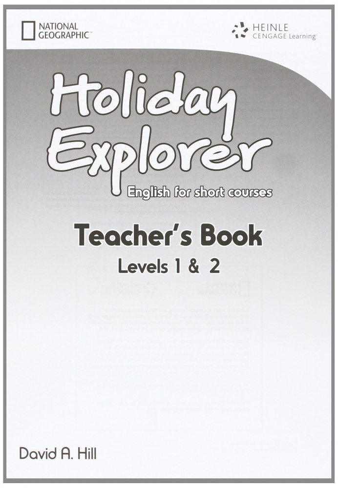 

Holiday Explorer 1-2 Teachers Book