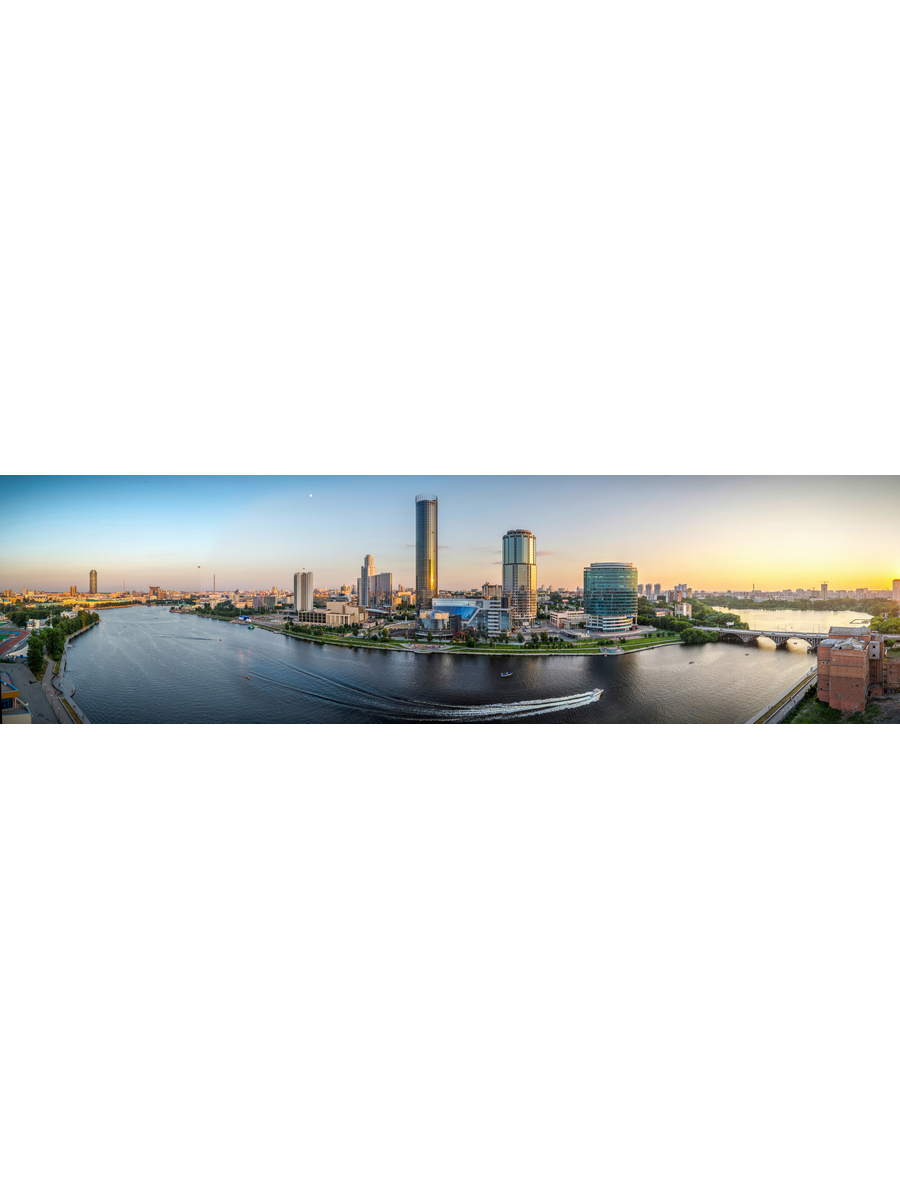 

Постер DRABS A3 Екатеринбург Россия панорамный вид с высоты птичьего полета
