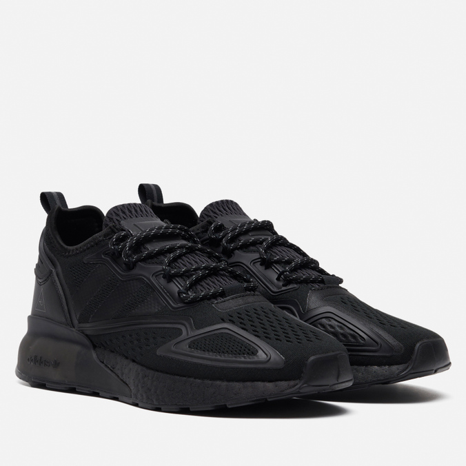 

Кроссовки adidas Originals x Pharrell Williams ZX 2K Boost чёрный, размер 38 EU, x Pharrell Williams ZX 2K Boost
