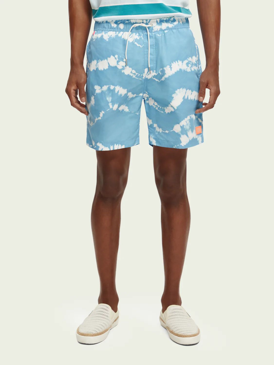 

Шорты для плавания мужские Scotch & Soda 172421/5966 голубые S, Голубой, 172421/5966